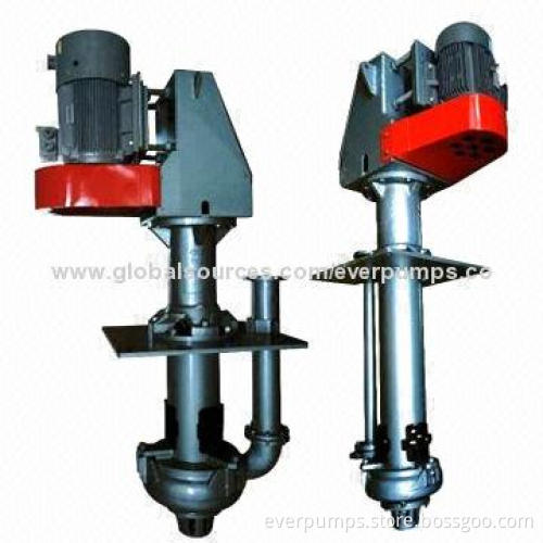 TVM-250T high pressure vertical submerged slurry pump
